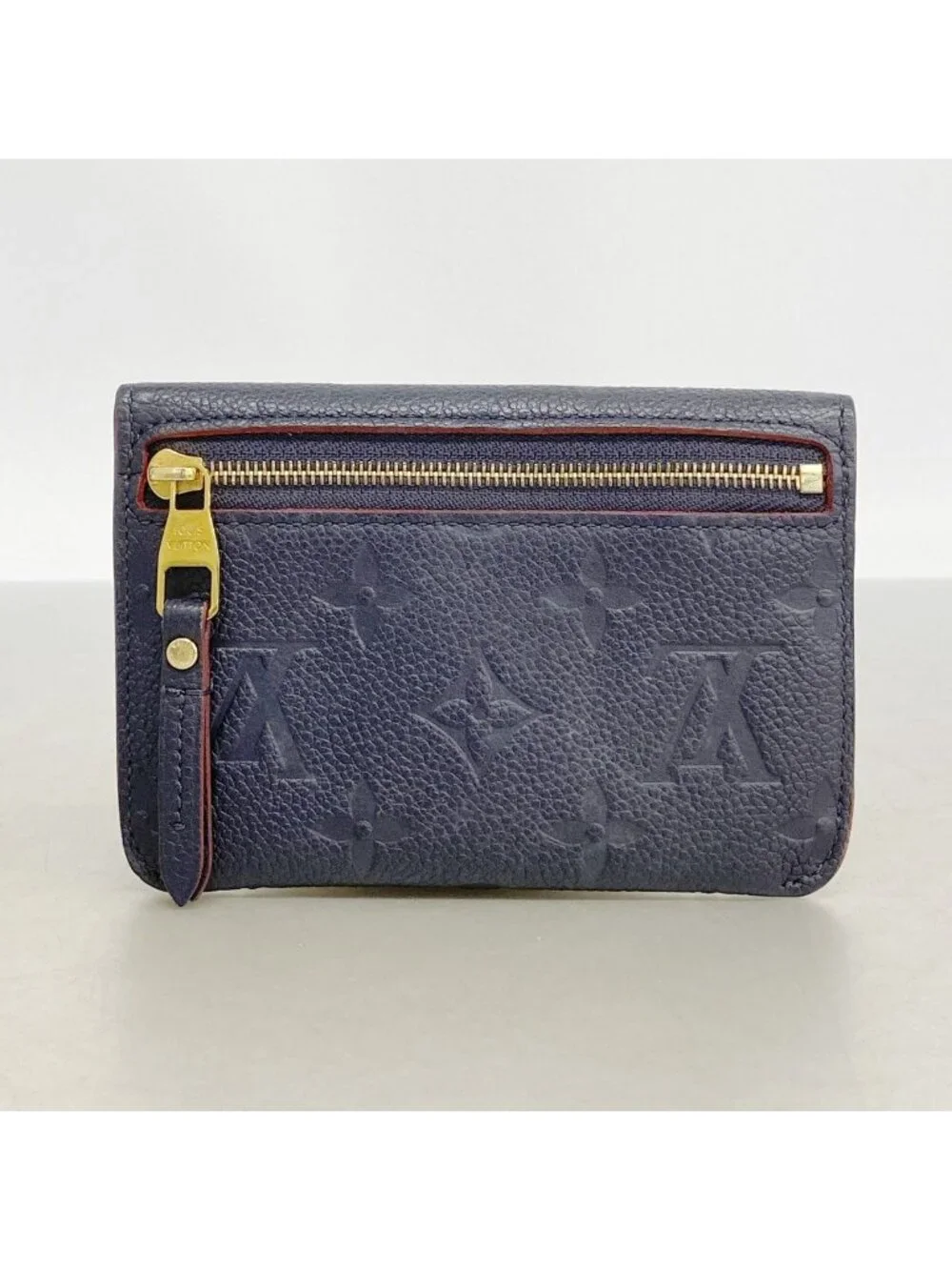 Louis Vuitton Coin Case Monogram Empreinte Pochette Cles Marine